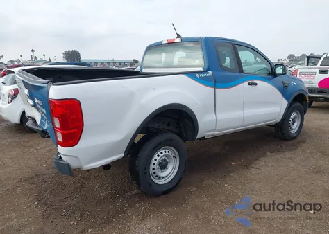 2021 Ford Ranger Xl z USA, uszkodzony, nr VIN 1FTER1EH8MLD32367
